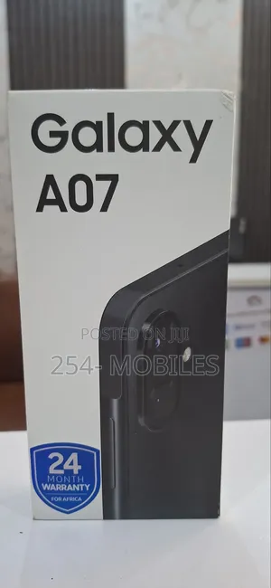 New Samsung Galaxy A07 4G 256 GB Black