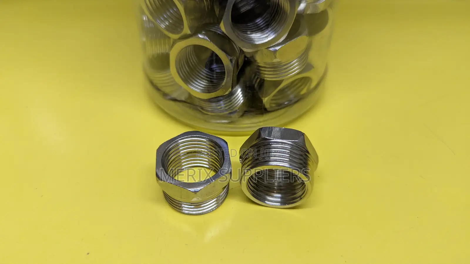 Stainless Steel Reducing Bush 1/2 Female X 3/4 Male
