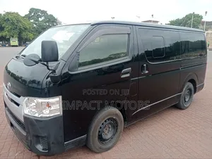 Toyota HiAce 2018 Black