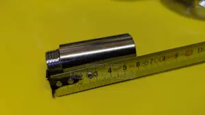 Stainless Steel Extension Connector 1/2f X 1/2m 60mm