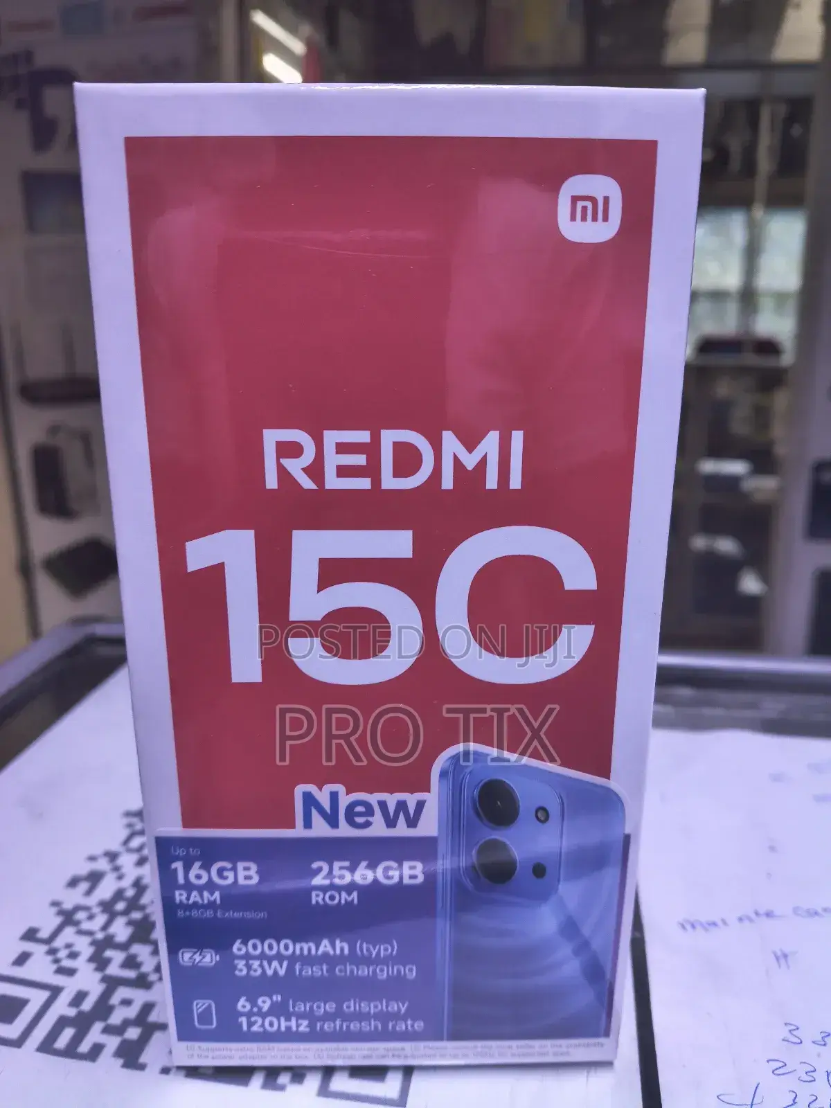 New Xiaomi Redmi 15C 4G 256 GB Red