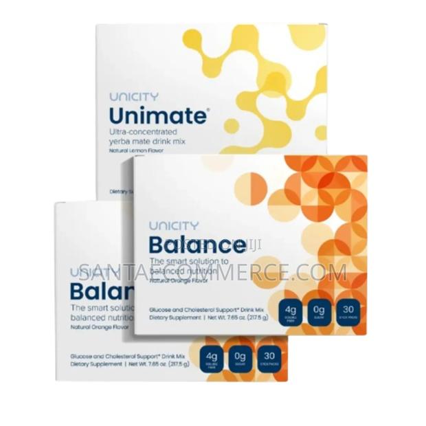 Unicity Balance 60 Stick 30 Stick Lemon Unimate Feel Great Pack