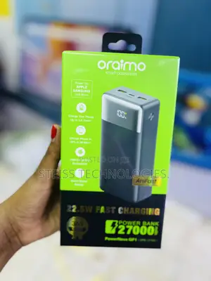 22.5w Oraimo 27000mah Powerbank.
