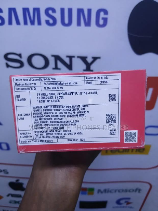 New OnePlus 15R 512 GB Black - thumbnail 3