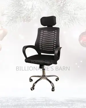 Ergonomic Mesh Office Chair — Workday Comfort, Cool Mesh Backrest