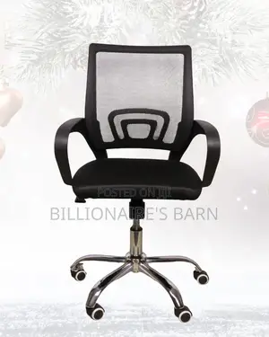 Ergonomic Work Chair | Space-Saving Fit, Lumbar Support Built-In