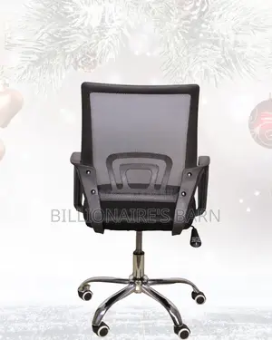 Ergonomic Work Chair | Space-Saving Fit, Lumbar Support Built-In