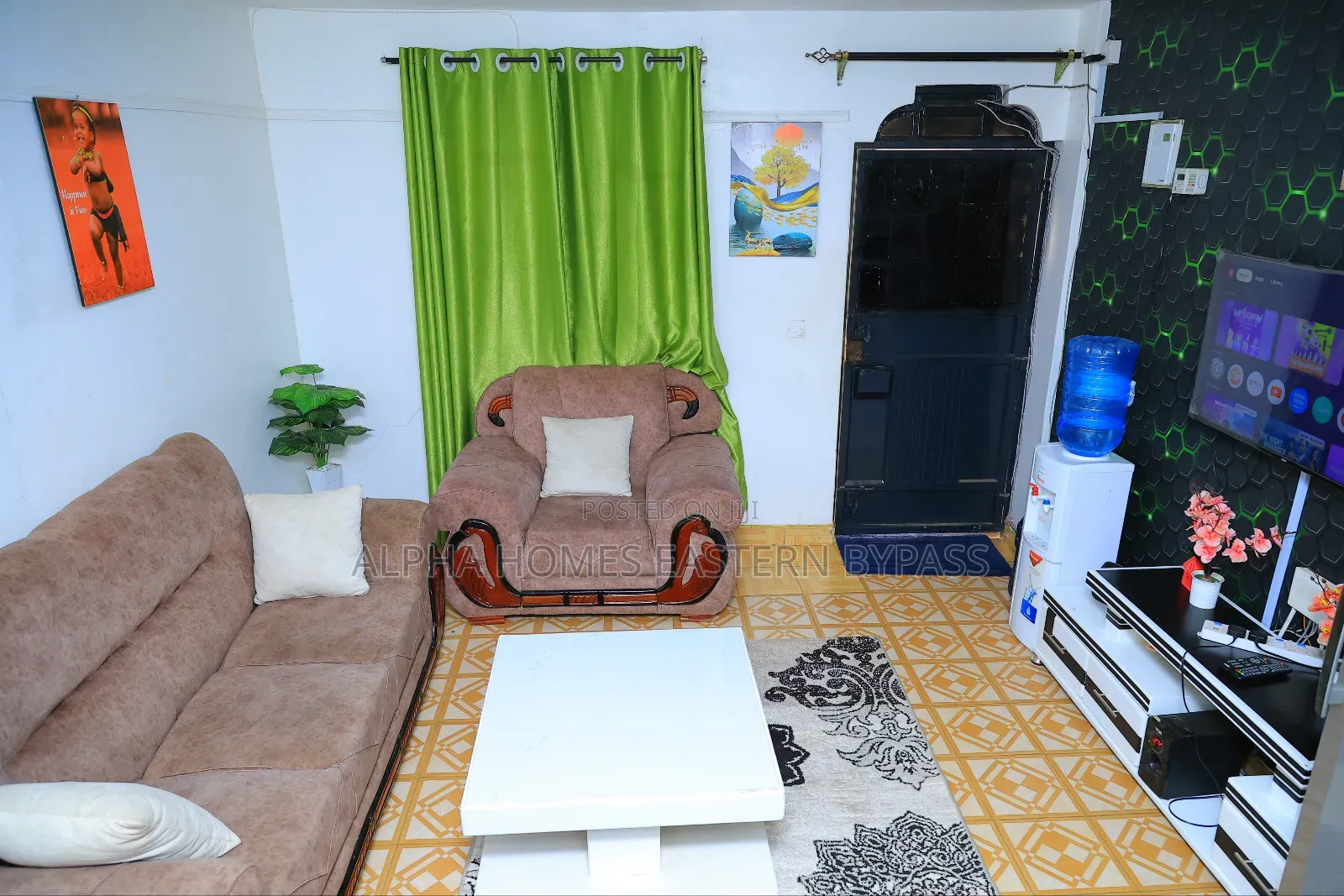 Eastern Bypass Urban Base: Spacious, Fully Furnished One-Bedroom Ruiru