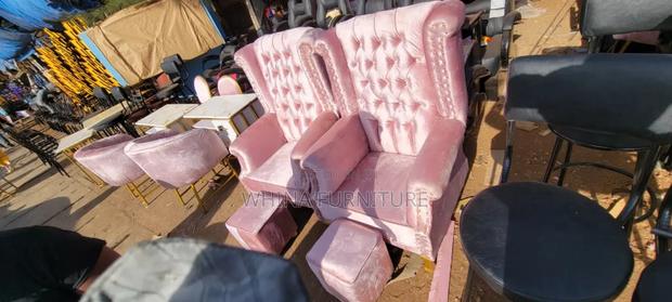 Baby Pink King's Chair - main view