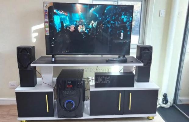 4ft Istanbul 2 Modern Tv Stand With Led Lights - Dv - main view