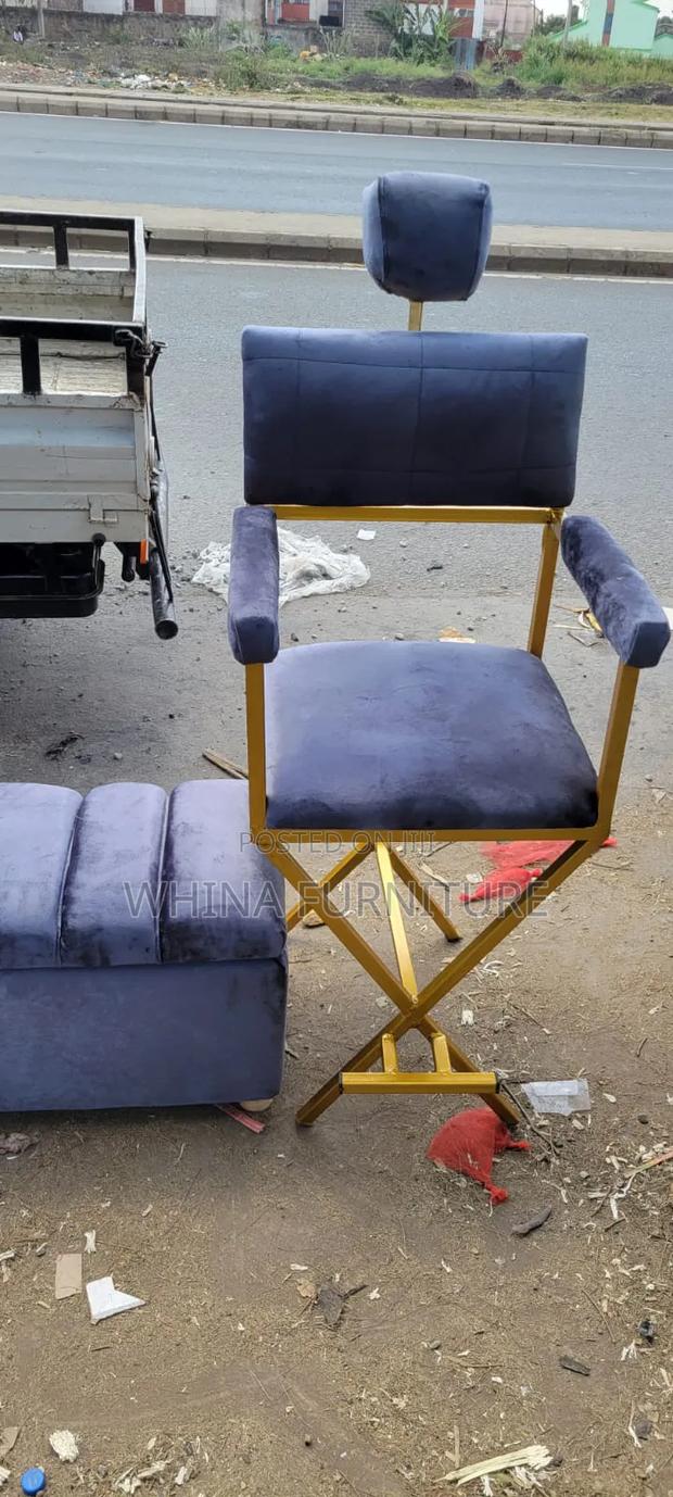 Grey Make Up Chair - main view