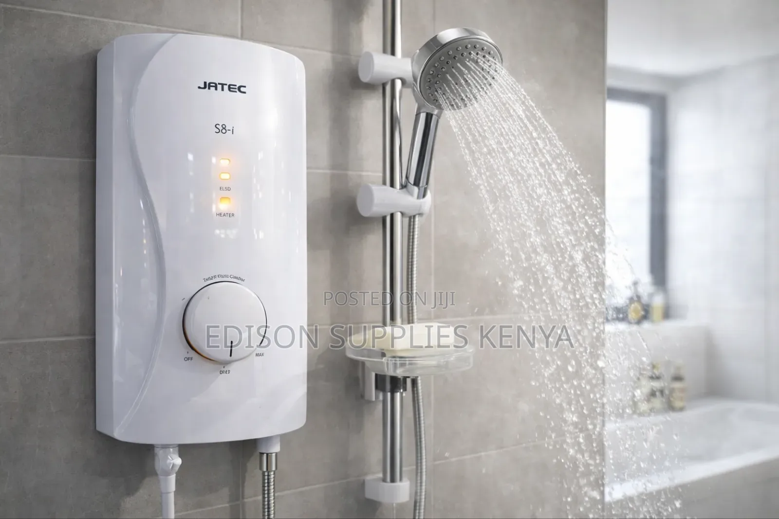 Jatec Instant Shower With Pump Tankless Water Heater S8-I