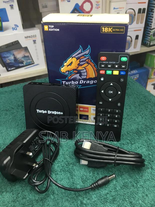 Turbo Dragon Android 16 Tv Box 18k Ultra Hd 512gb