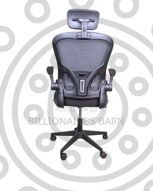 Flip-Up Arms Office Chair for Small Desks | Smooth Movement
