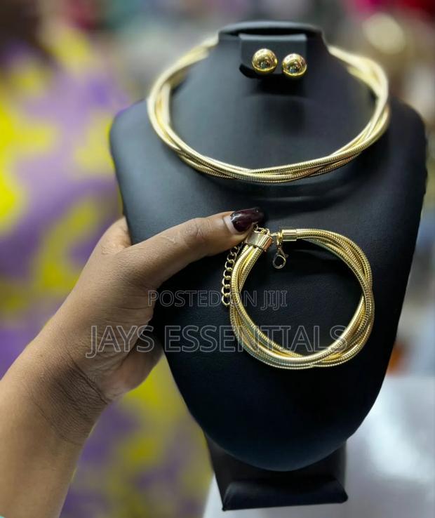 4n1 Elegant Valentines Set-neckl,Earrings, Bracelet,Ring - thumbnail 2