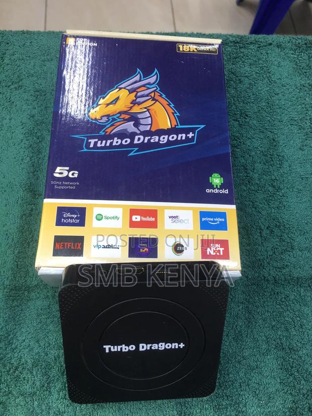 Turbo Dragon Plus Tv Box Ram512 Rom 1tb - thumbnail 2