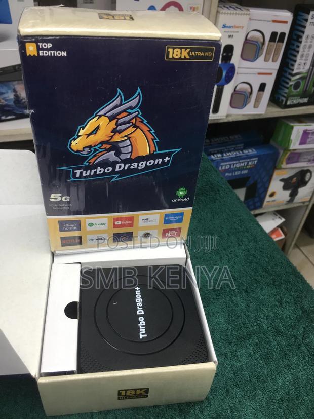 Turbo Dragon Tv Box 5g Network Android 16 - thumbnail 3