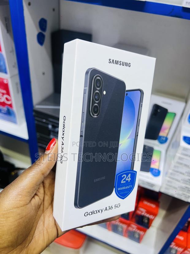 New Samsung Galaxy A36 128 GB Black - thumbnail 3