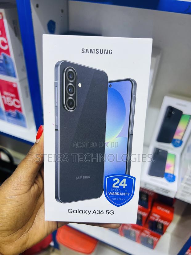 New Samsung Galaxy A36 128 GB Black - thumbnail 4
