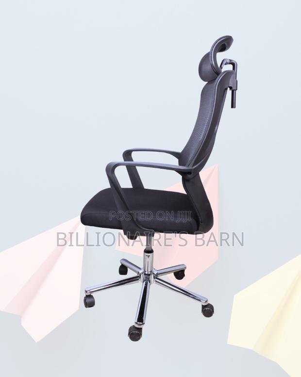 High-Back Mesh Task Chair for Work | Space-Saving Fit