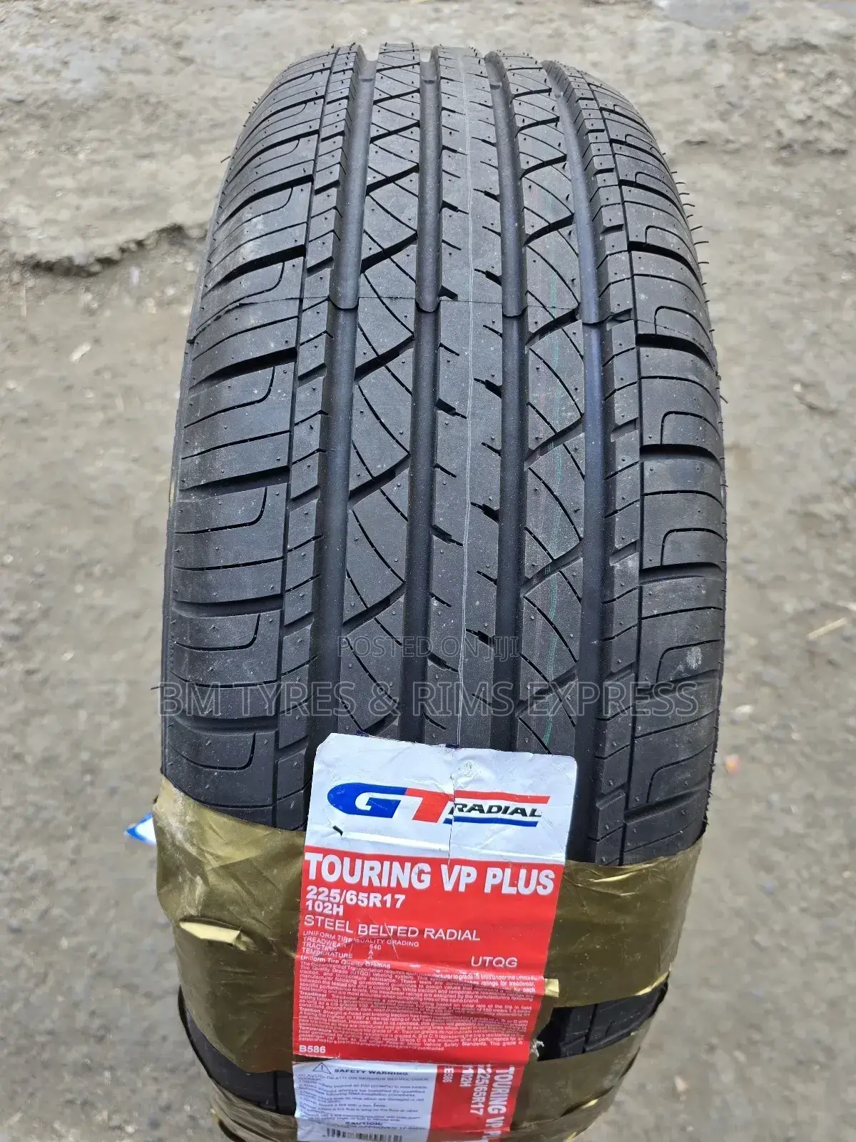 225 /65 R17 Gt Tyres (Indonesia) Highway.