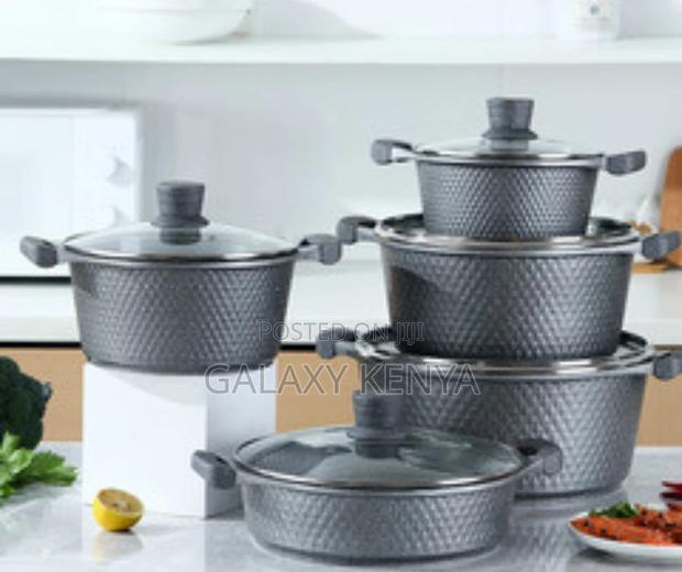 Lucky Rain 10pc Cookware Set