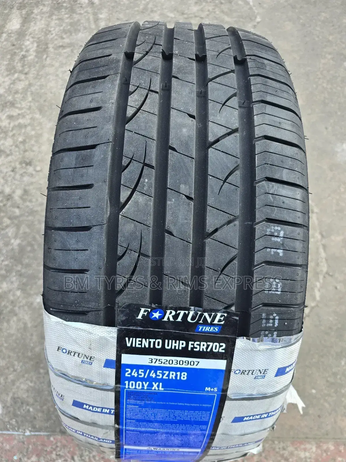 245 /45 R18 Fortune Tyres (Thailand) FSR 702.
