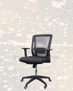 Barn Origin Office Chair Mid-Back Nylon Base • All-Day Comfort
