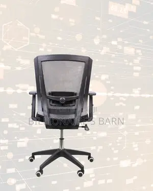 Barn Origin Office Chair Mid-Back Nylon Base • All-Day Comfort