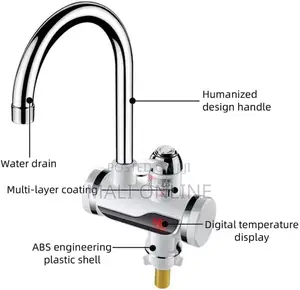 3000w Digital Tankless Instant Water Heater Faucet Hot Cold Electric