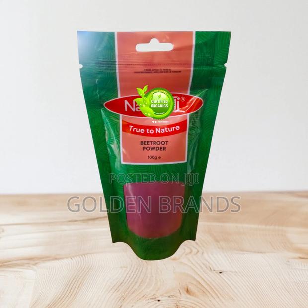 Naturalli Beetroot Powder 100g--Pure, Natural Nutrient Rich - main view