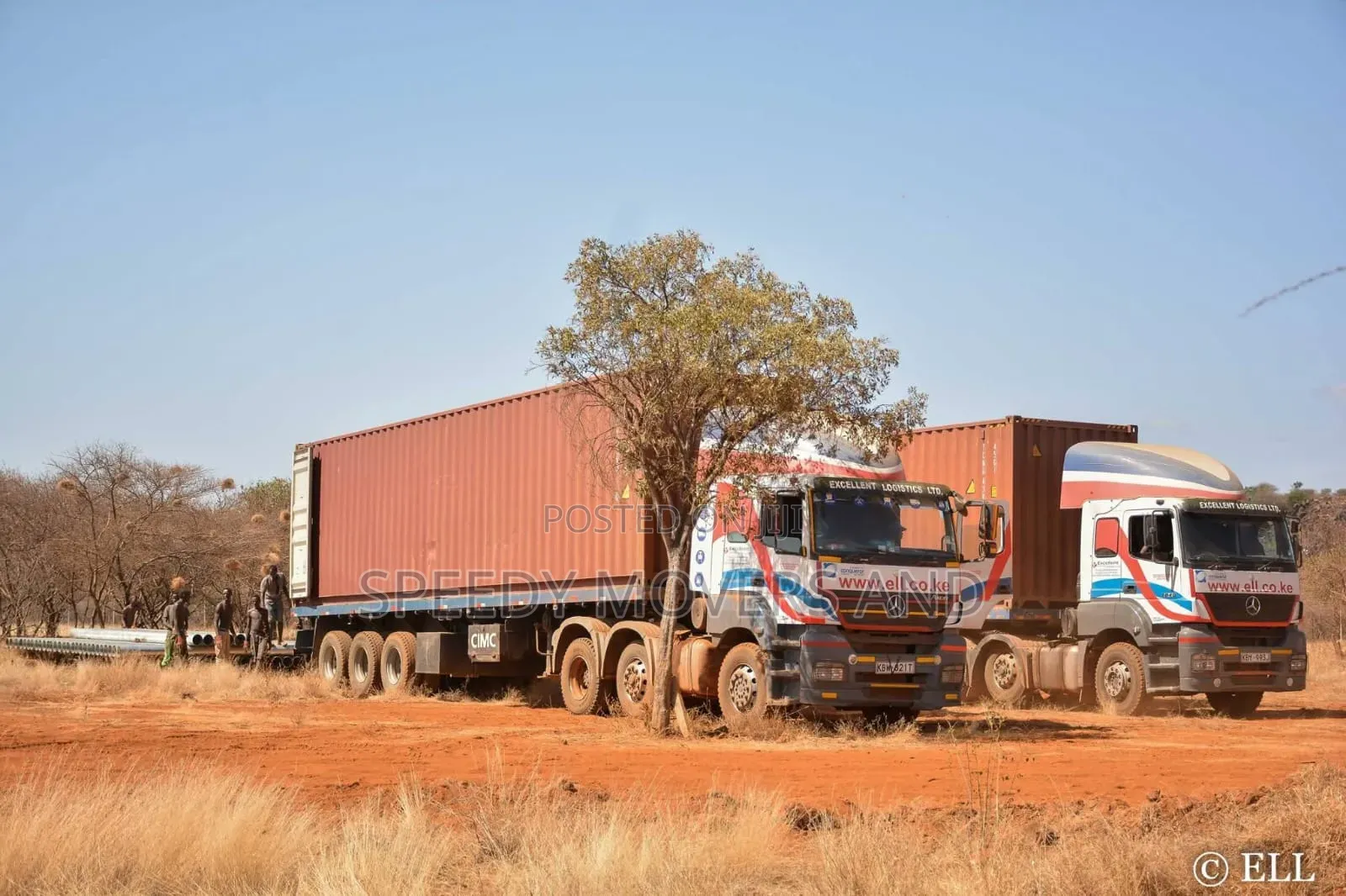 Logistics Trailers for Jobs and Errands Are Ready Within Counties