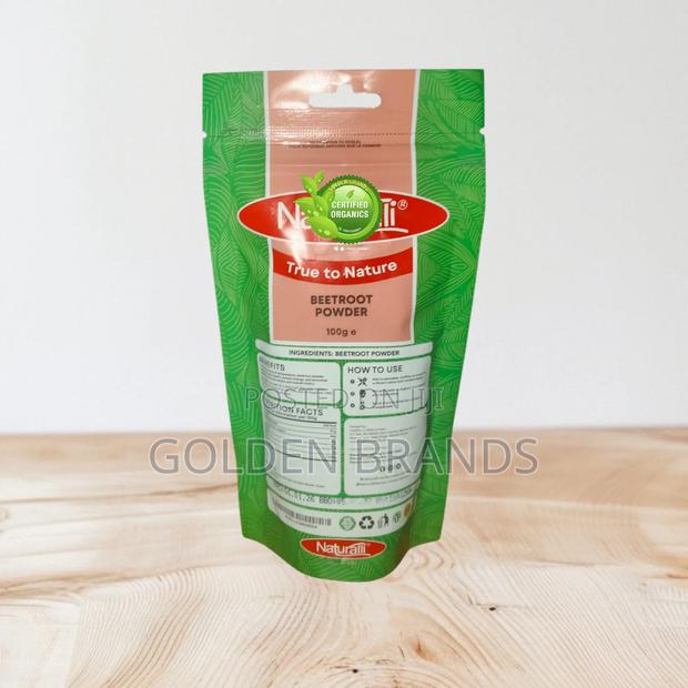 Naturalli Beetroot Powder 100g--Pure, Natural Nutrient Rich - thumbnail 2