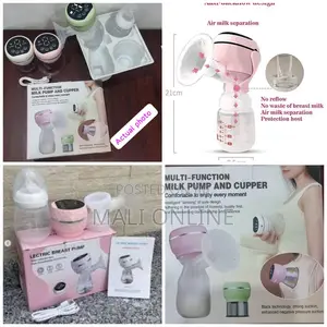 Wearable Electric Breast Pump Hands-free Rechargeable Milk Extractor