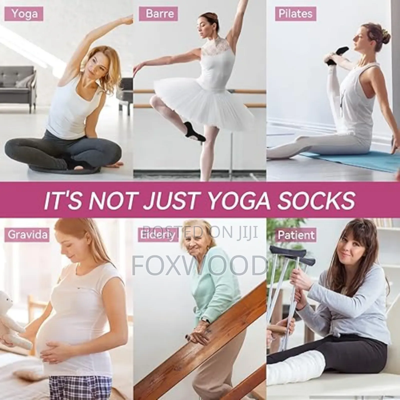 Yoga Socks Non Slip Skid Socks With Grips Pilates