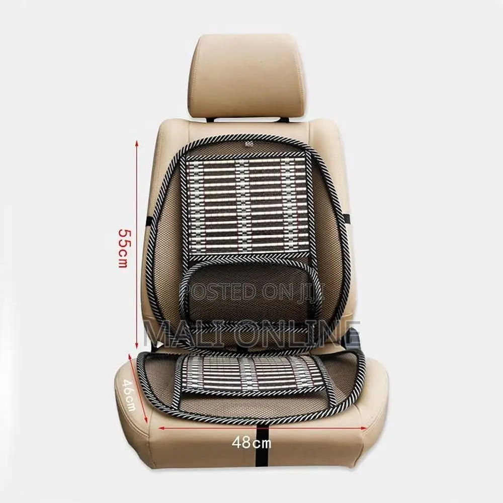 Breathable Ergonomic Car Seat Cushion Ventilated Mesh Massage Pad