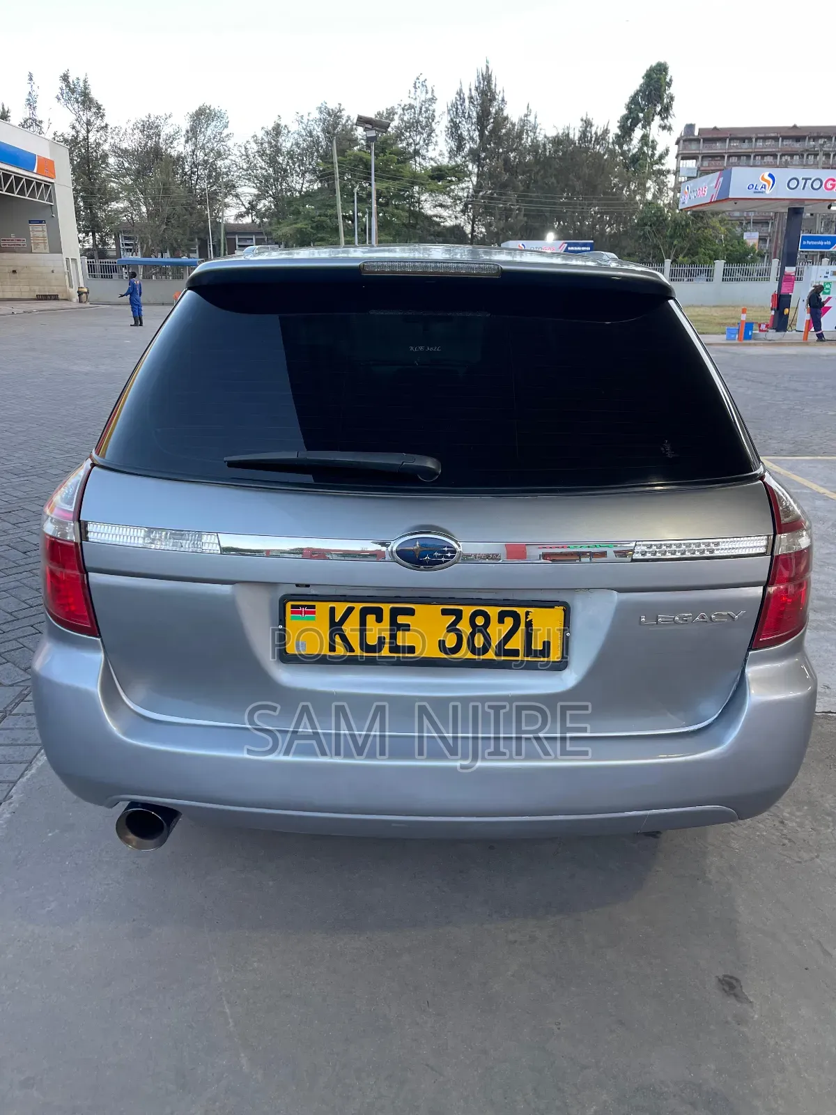 Subaru Legacy 2008 Silver