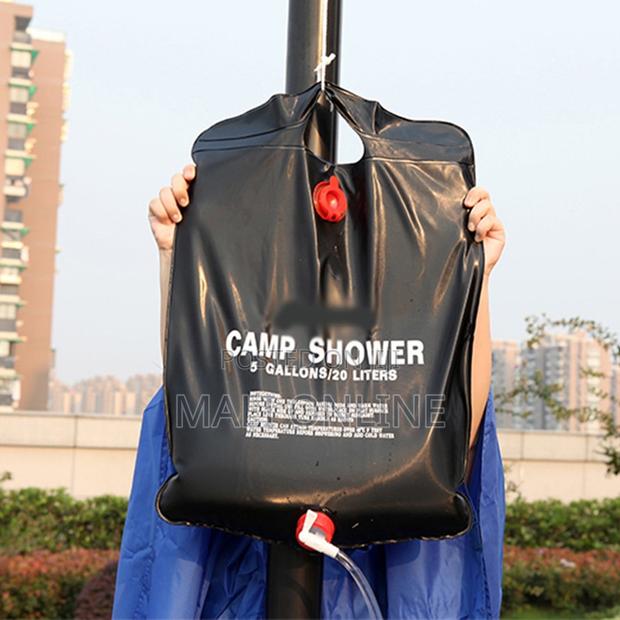 20l Solar Camping Shower Bag Portable Foldable Solar Heated Shower - thumbnail 5