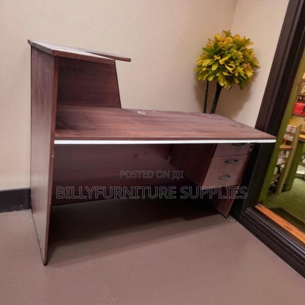Crown Reception Desk With Contemporary Design - main view