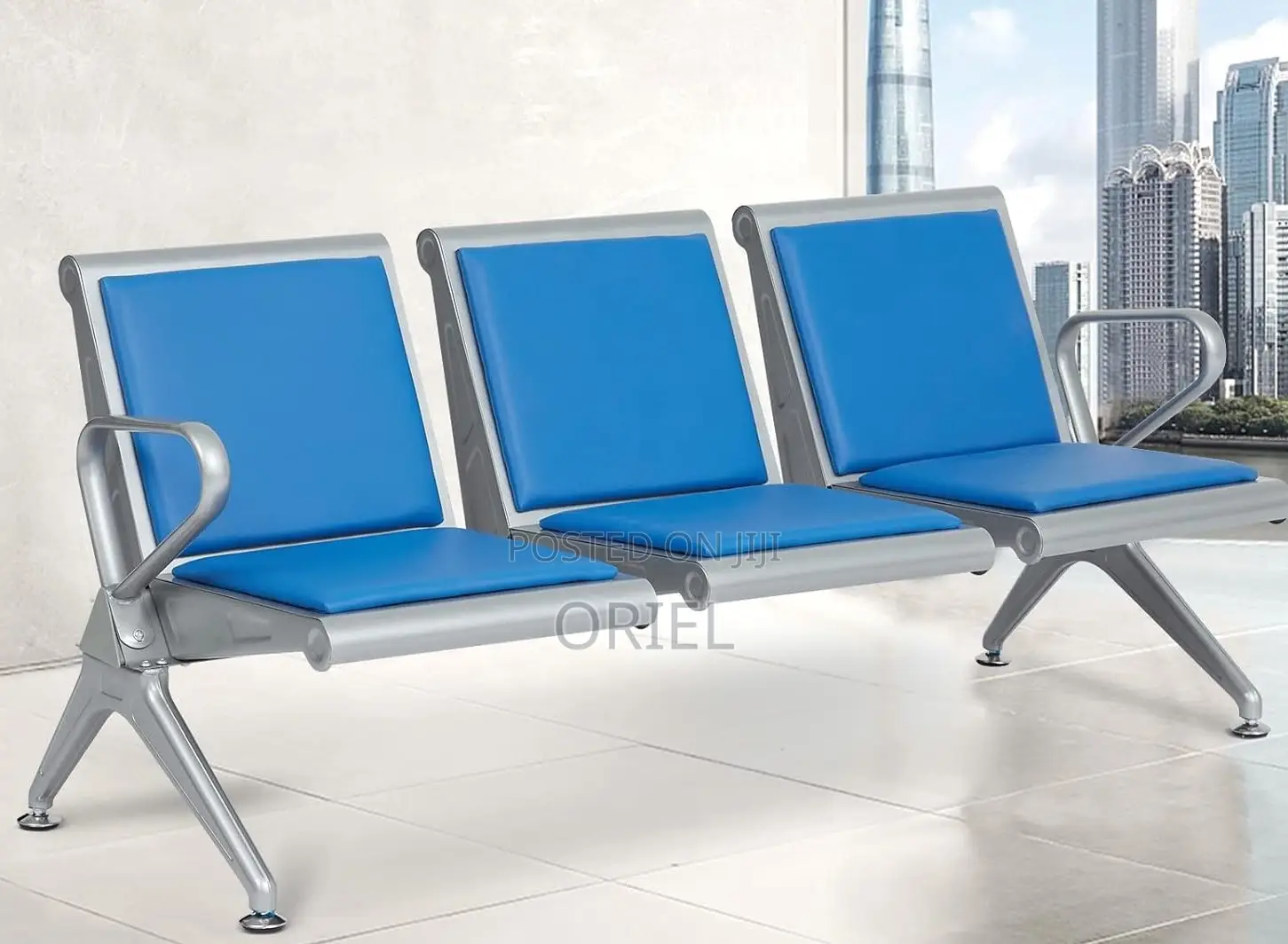 Office Benches; Heavy-Duty Upholstered Waiting Room Bench