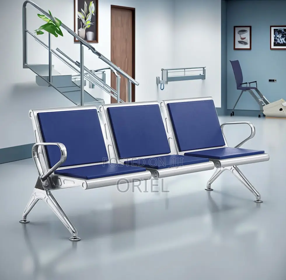 Office Benches; Heavy-Duty Upholstered Waiting Room Bench