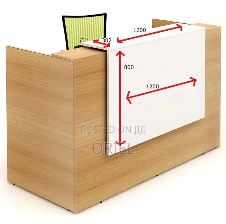 Reception Tables; Sleek Contemporary Office Reception Counter