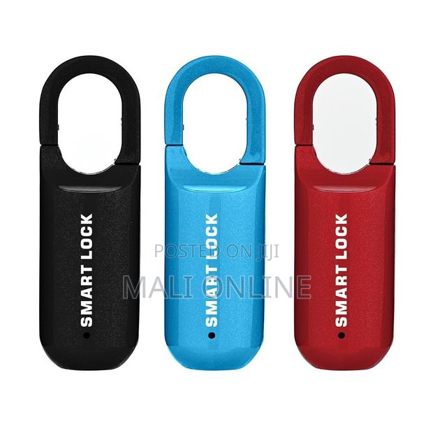 Smart Fingerprint Padlock Usb Keyless Anti-Theft Lock – Mini Touch - thumbnail 3