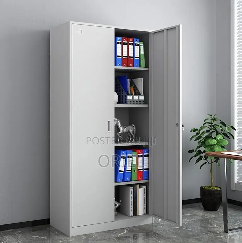 Office Cabinets; High-Capacity 2-Door Steel Storage Cabinet