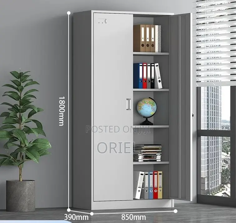 Office Cabinets; High-Capacity 2-Door Steel Storage Cabinet