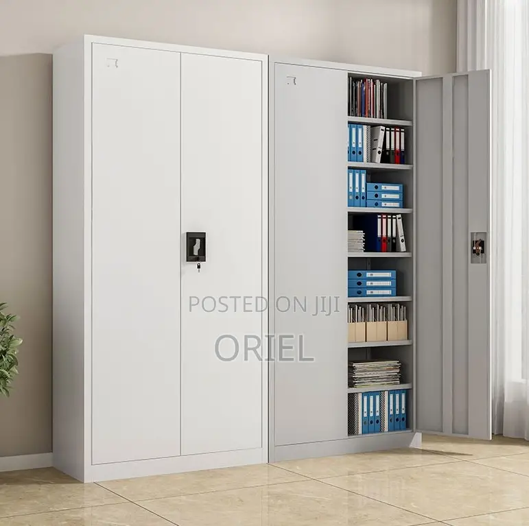 Office Cabinets; High-Capacity 2-Door Steel Storage Cabinet