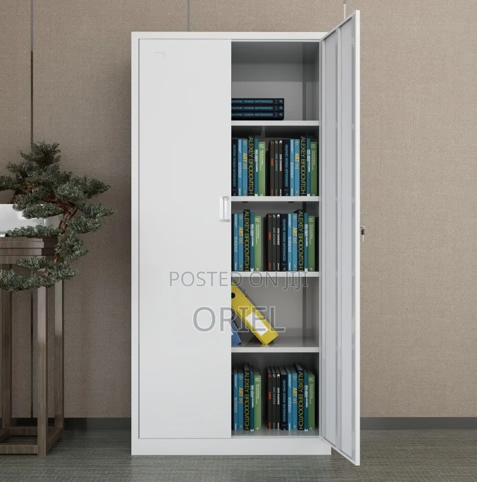 Office Cabinets; High-Capacity 2-Door Steel Storage Cabinet