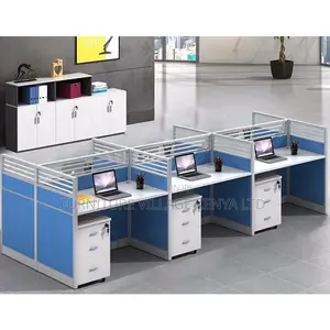 Office Workstation; 6-seater Modular Office Workstation