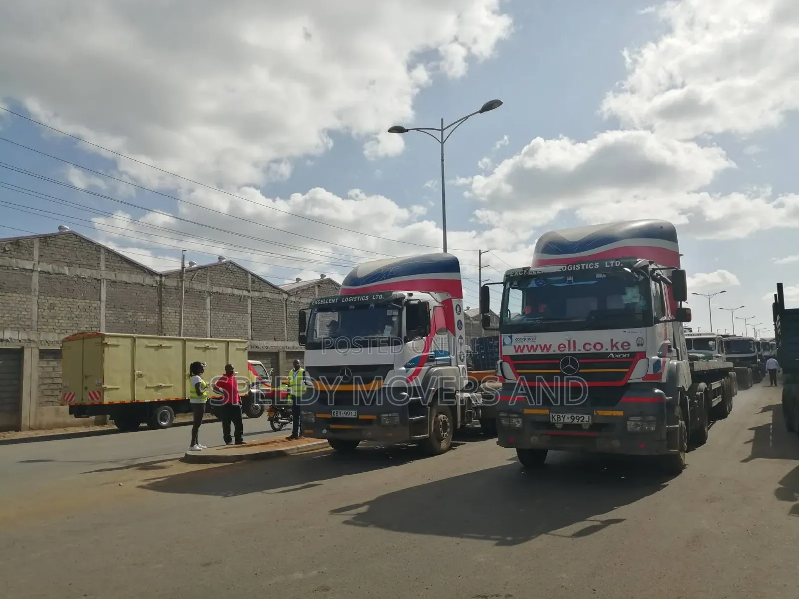 Trailers for Jobs Within the Country and Across the Borders Are Ready
