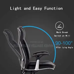 Office Chair; Modern Generic Leather Office Seat